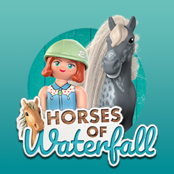 Playmobil Horses Waterfall