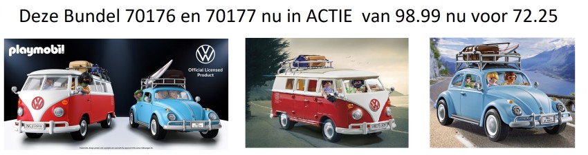 Playmobil Volkswagen T1 Combi - Edition spéciale 70826 VW - RETRO BROC