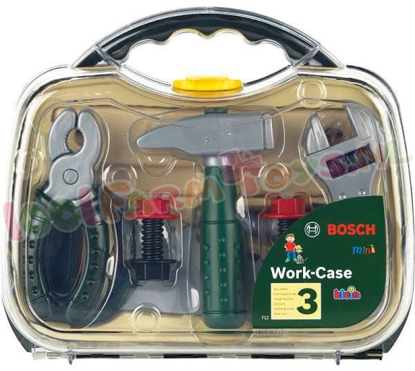 Beyond Kaarsen roze Bosch Gereedschapskoffer - KL8465 - Klein Gereedschap Bosch - Klein -  1001Farmtoys landbouwspeelgoed - Met de Bosch speelgoed gereedschapskoffer  van