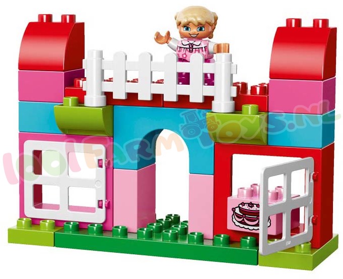 delen waarom 945 LEGO DUPLO ALLES-IN-1 CADEAUSET - 10571 - Uitverkocht Farm - 1001Farmtoys  landbouwspeelgoed - Deze startset biedt meisjes een prima kennismaking met
