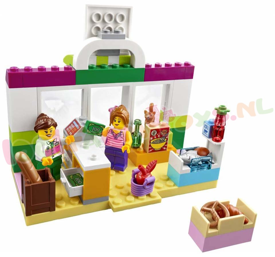 LEGO JUNIORS SUPERMARKT KOFFER 10684 Uitverkocht Farm