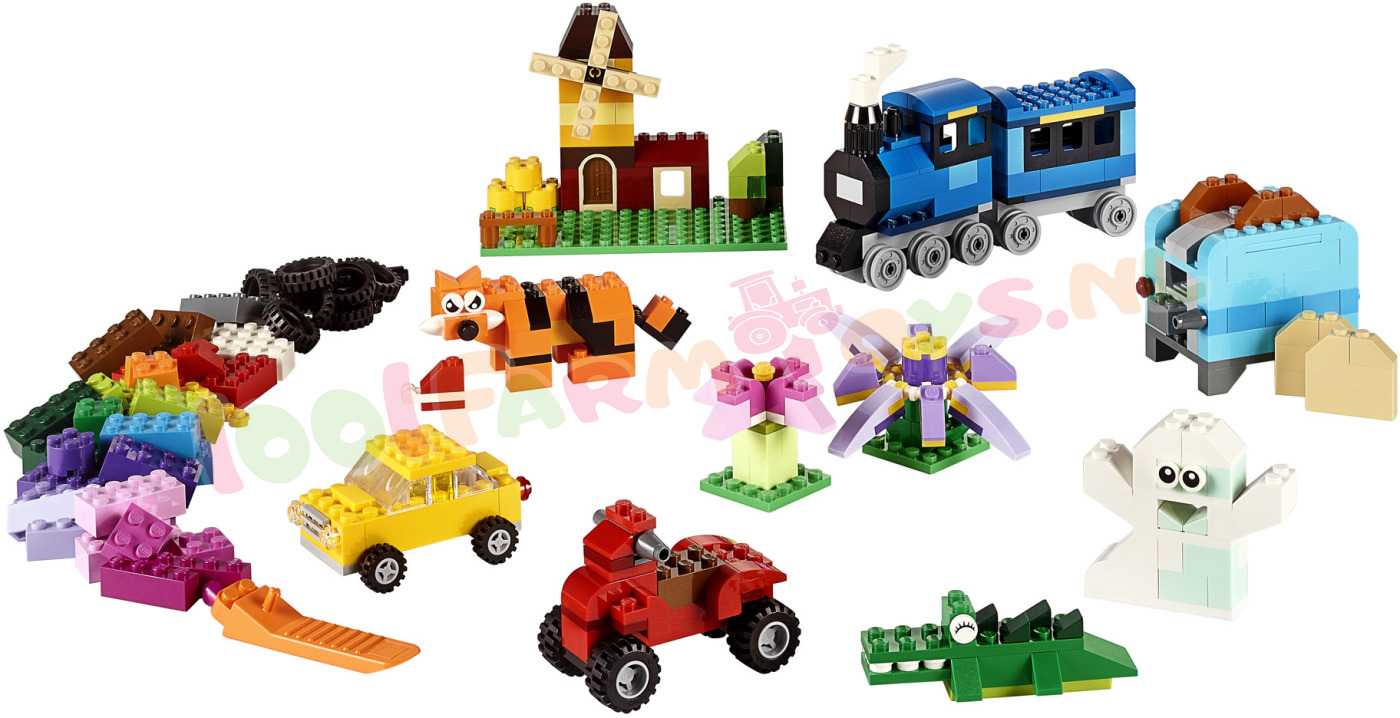 Achternaam Onbemand Regeneratie LEGO CLASSIC CREATIEVE OPBERGDOOS MEDIUM - 10696 - LEGO Classic - LEGO -  1001Farmtoys landbouwspeelgoed - De Middelgrote Creatieve Steendoos is een