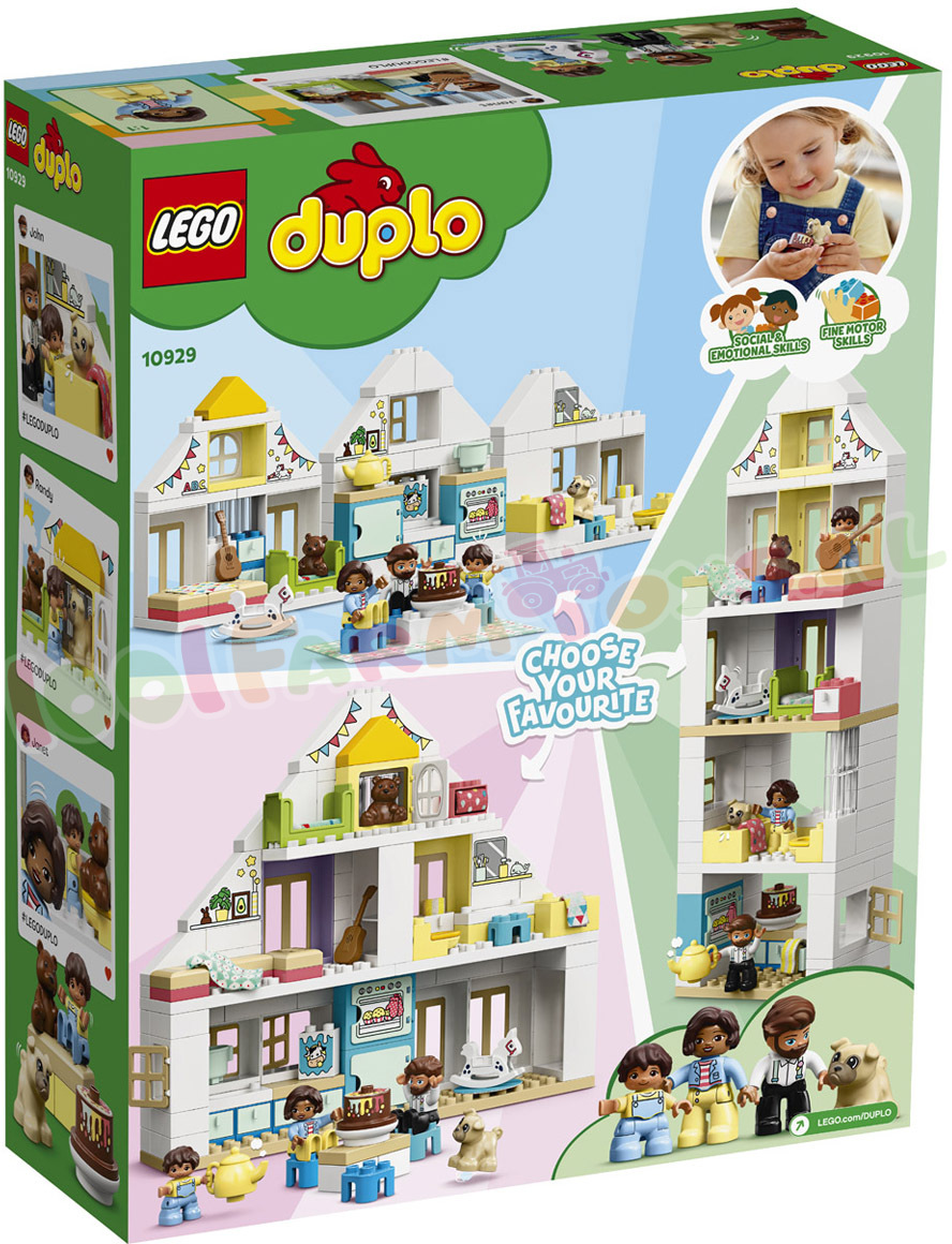 Klusjesman zondag kalender LEGO DUPLO Modulair speelHuis - 10929 - Uitverkocht Farm - 1001Farmtoys  landbouwspeelgoed - LET OP dit product wordt niet meer geproduceerd door  LEGO
