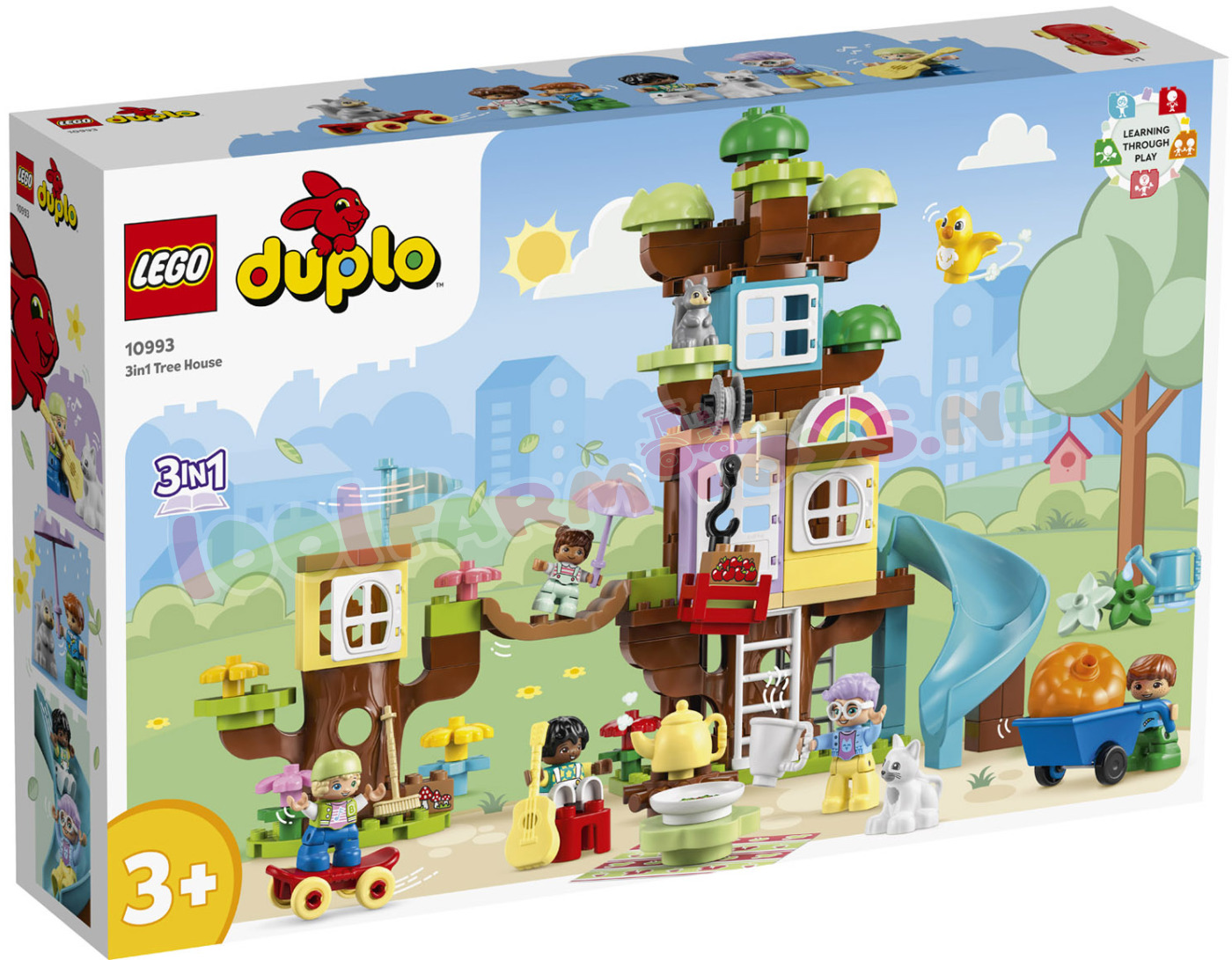 Kantine Menda City tempel LEGO DUPLO 3in1 BoomHut - 10993 - DUPLO - 1001Farmtoys landbouwspeelgoed -  Kleine avonturiers vanaf 3 jaar ontdekken talloze speelmogelijkheden met het