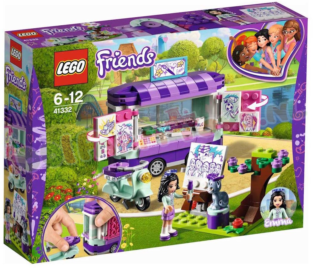 Heel verkrachting keuken LEGO FRIENDS EMMAS KUNSTKRAAM - 41332 - Uitverkocht Farm - 1001Farmtoys  landbouwspeelgoed - Let op dit product wordt niet meer geproduceerd door  LEGO