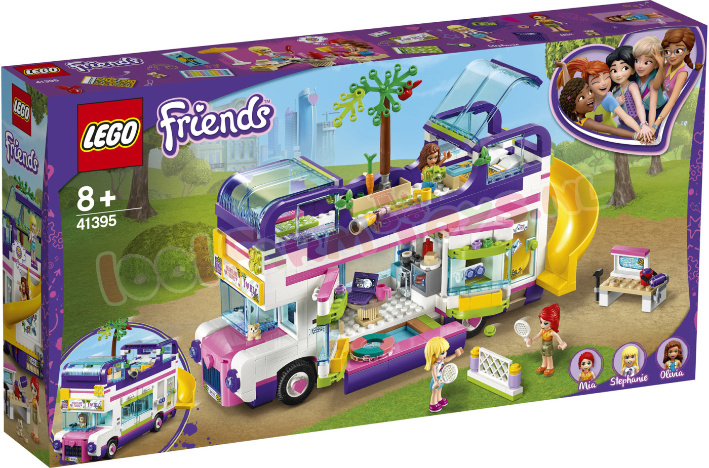 LEGO Friends VriendSchapsBus - 41395 - Uitverkocht Farm - 1001Farmtoys - LET OP dit product wordt geproduceerd door LEGO
