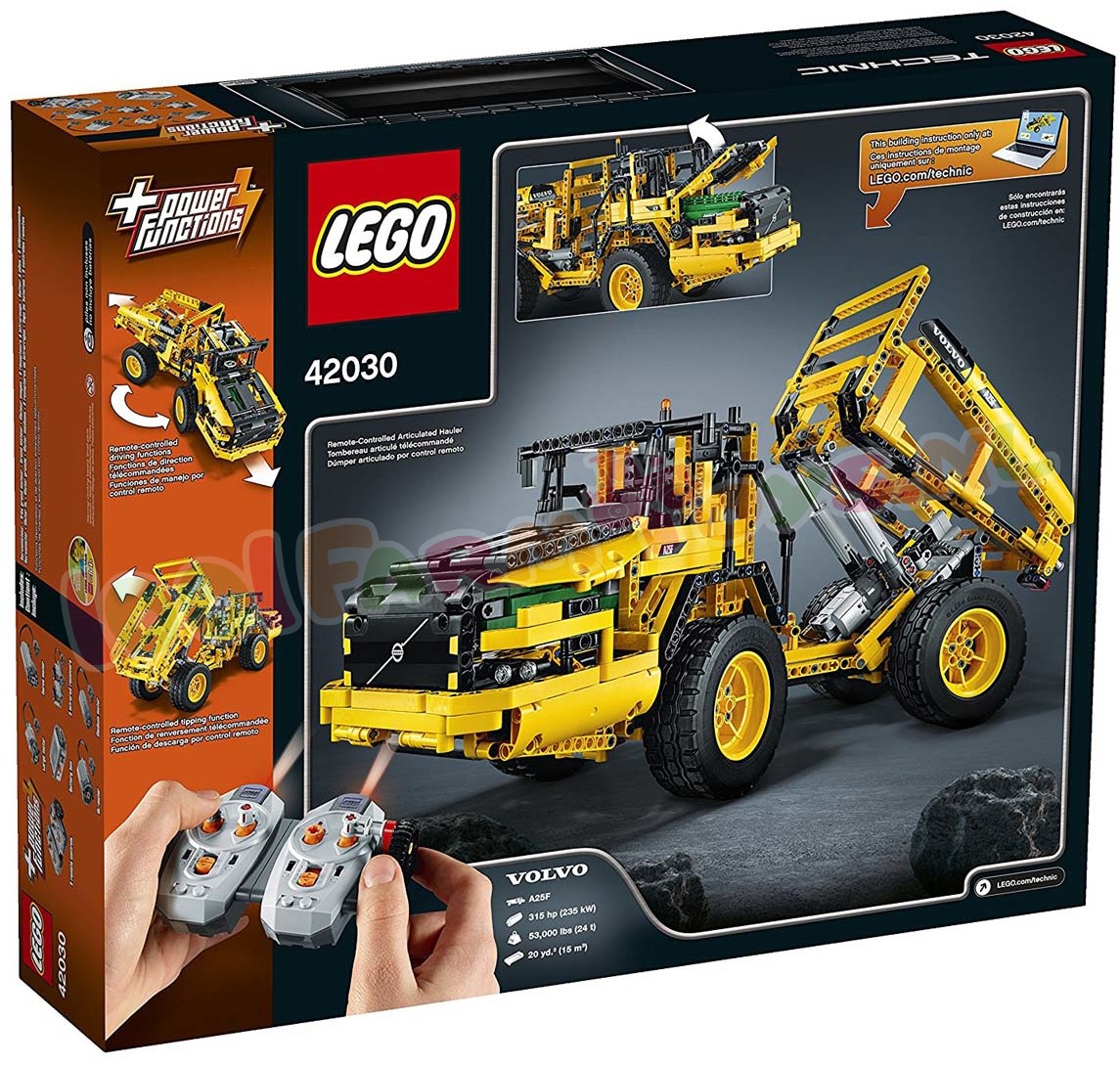 boekje gras Halloween LEGO TECHNIC VOLVO L350F WIELLADER - 42030 - Uitverkocht Farm -  1001Farmtoys landbouwspeelgoed - Let op dit model wordt niet meer  geproduceerd door