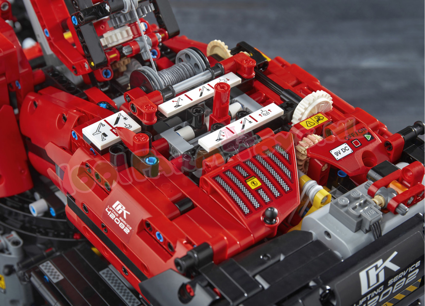 Vul in Absoluut Waden LEGO TECHNIC KRAAN VOOR ALLE TERREINEN - 42082 - LEGO Technic - LEGO -  1001Farmtoys landbouwspeelgoed - LET OP product wordt niet meer geproduceerd
