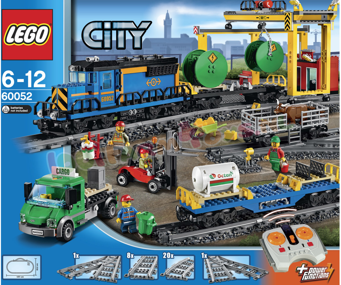 Dekking feedback Belangrijk nieuws LEGO City Vrachttrein met Portaalkraan - 60052 - Uitverkocht Farm -  1001Farmtoys landbouwspeelgoed - Deze trein wordt inmiddels niet meer  geproduceerd