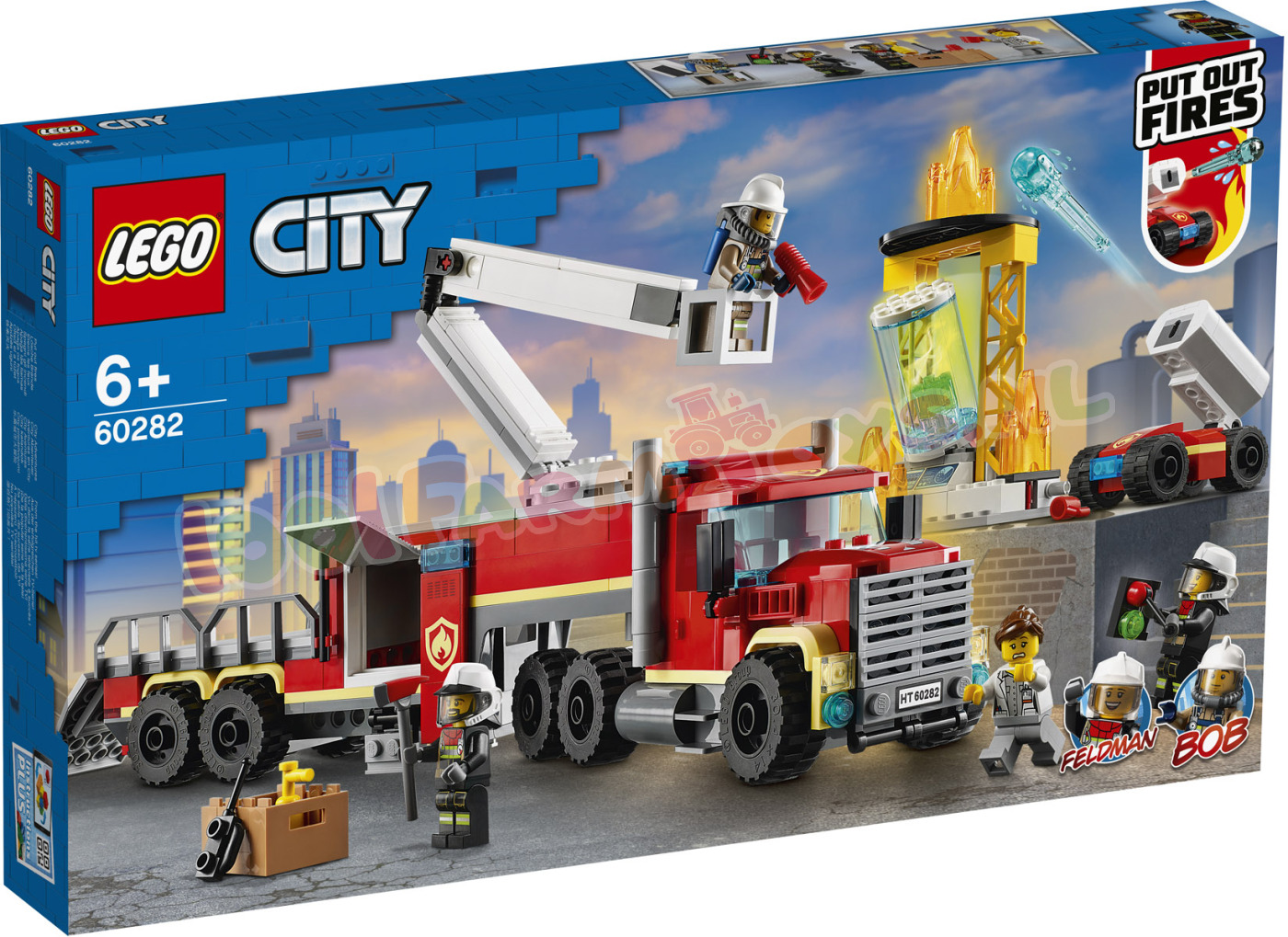 Rationeel alliantie computer LEGO CITY Brandweer Grote Ladderwagen - 60282 - Uitverkocht Farm -  1001Farmtoys landbouwspeelgoed - LET OP dit product wordt niet meer  geproduceerd