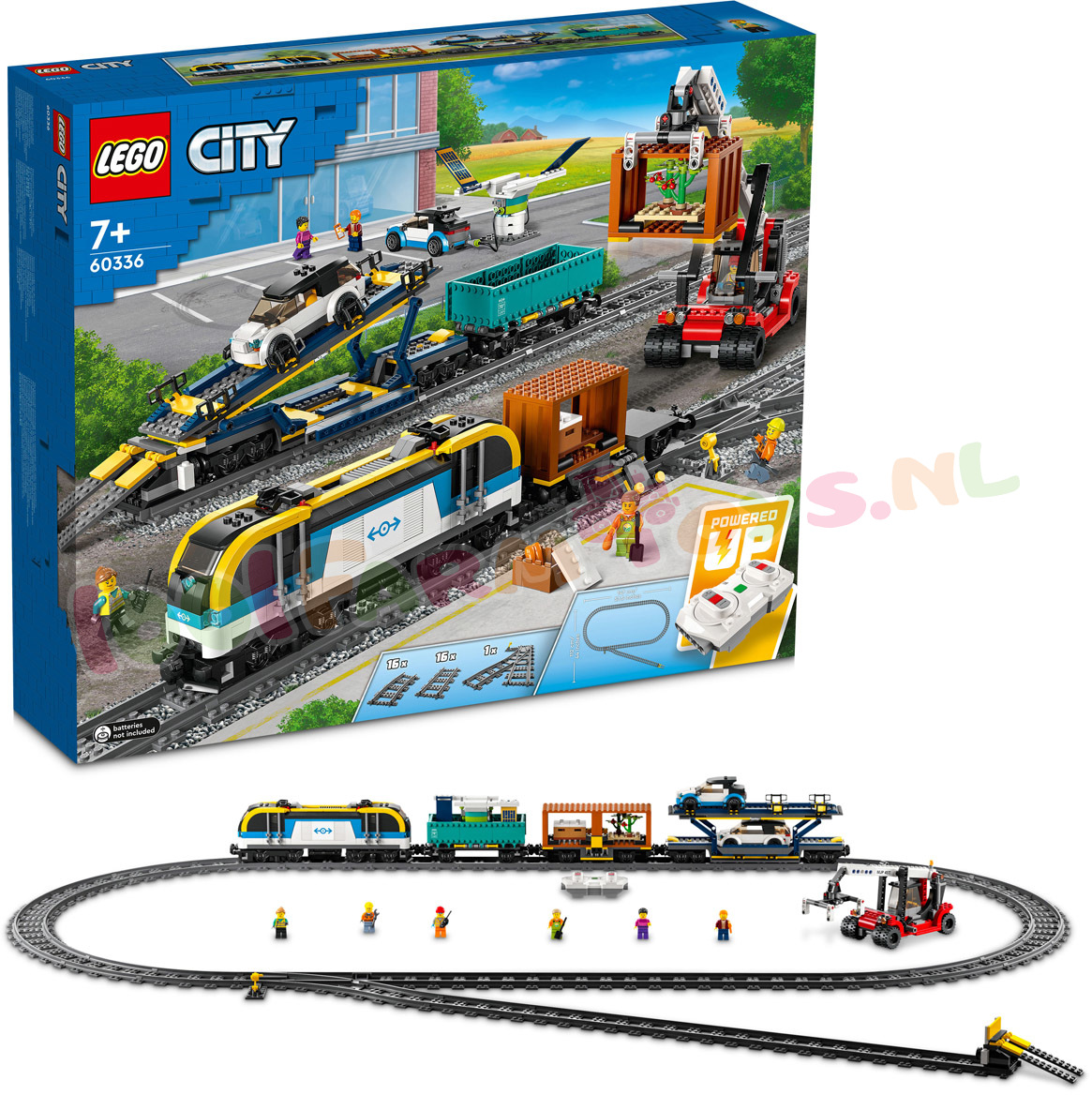 Grijp Openlijk Componist LEGO CITY GoederenTrein - 60336 - LEGO City - LEGO - 1001Farmtoys  landbouwspeelgoed - Dit product is Hard to Find en is maar beperkt  leverbaar Indien