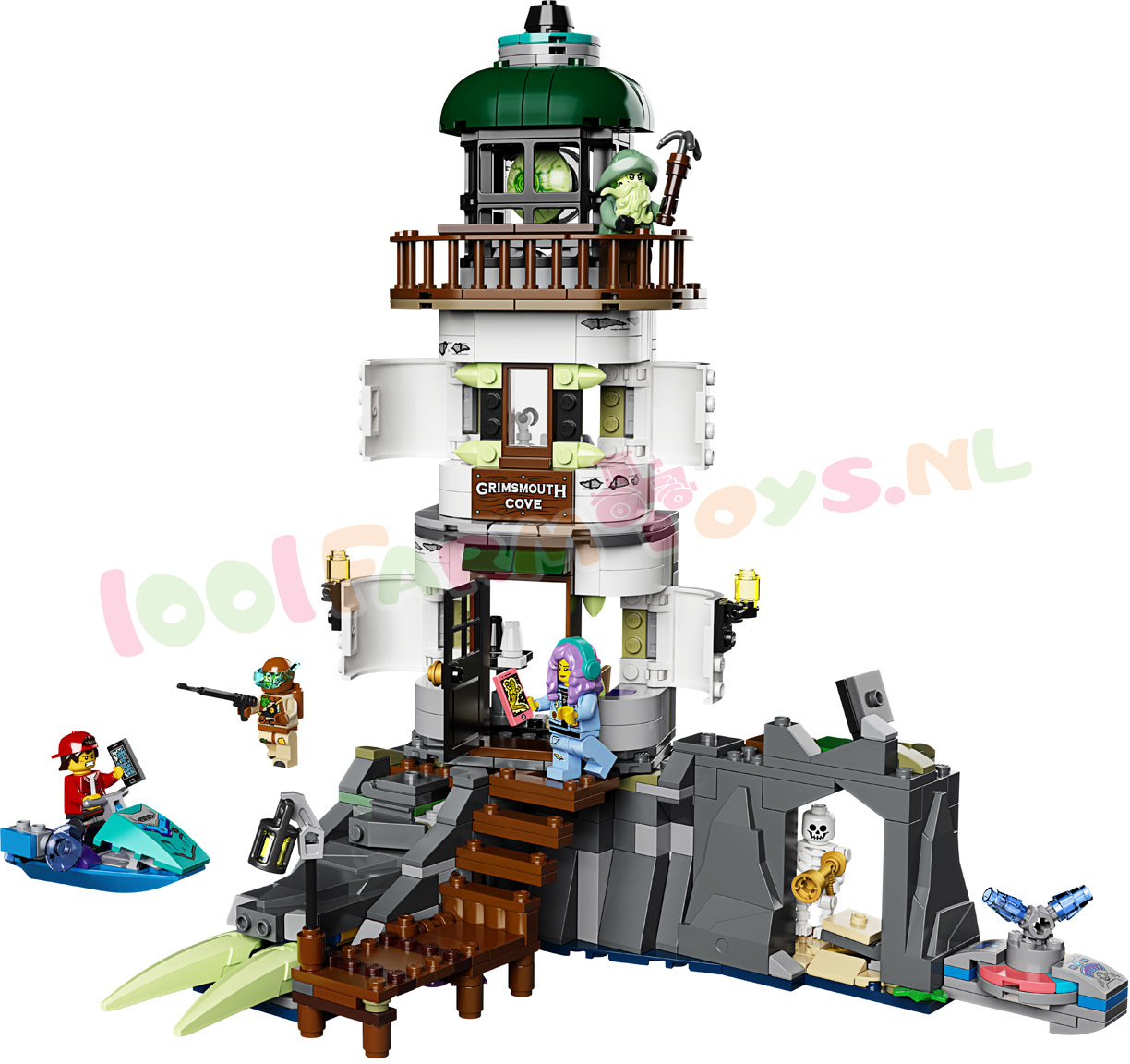 LEGO HIDDEN De duistere Vuurtoren - 70431 - Uitverkocht Farm - 1001Farmtoys landbouwspeelgoed - Let op dit wordt niet meer geproduceerd door