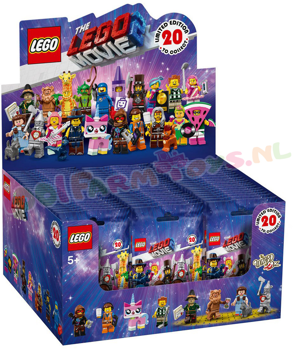 LEGO Movie 2 Minifiguren per doos 60stk - 71023D60 - Uitverkocht Farm - 1001Farmtoys landbouwspeelgoed - 60 stuks in verzegelde doos Dit product een