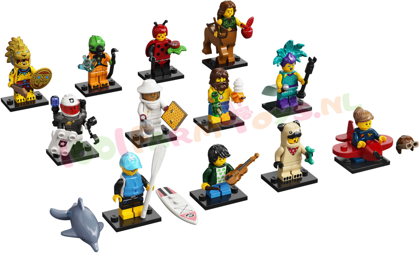 hoofdstuk Zonnebrand bron LEGO MINIFIGUREN serie 21 per doos 36stk - 71029D36 - LEGO Algemeen - LEGO  - 1001Farmtoys landbouwspeelgoed - Kinderen krijgen spannende  speelmogelijkheden