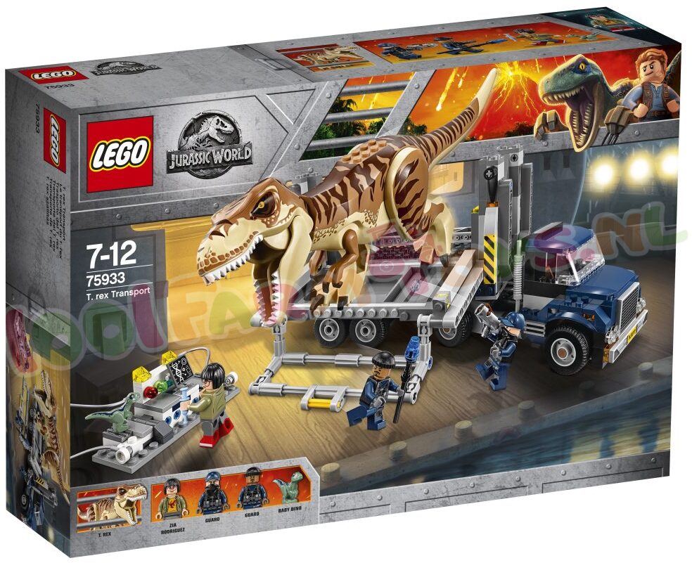 LEGO Jurassic World Rex - 75933 - Uitverkocht Farm - 1001Farmtoys landbouwspeelgoed - Let op Dit product is Limited Edition OP OP Spoor