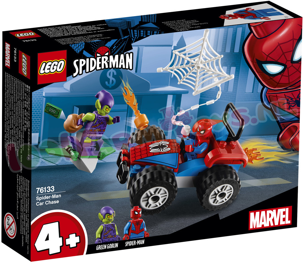 het is mooi Centrum leerplan SUPER HEROES Spider-Man Auto achtervolgi - 76133 - Uitverkocht Farm -  1001Farmtoys landbouwspeelgoed - Laat je kleuter genieten van een Spider-Man
