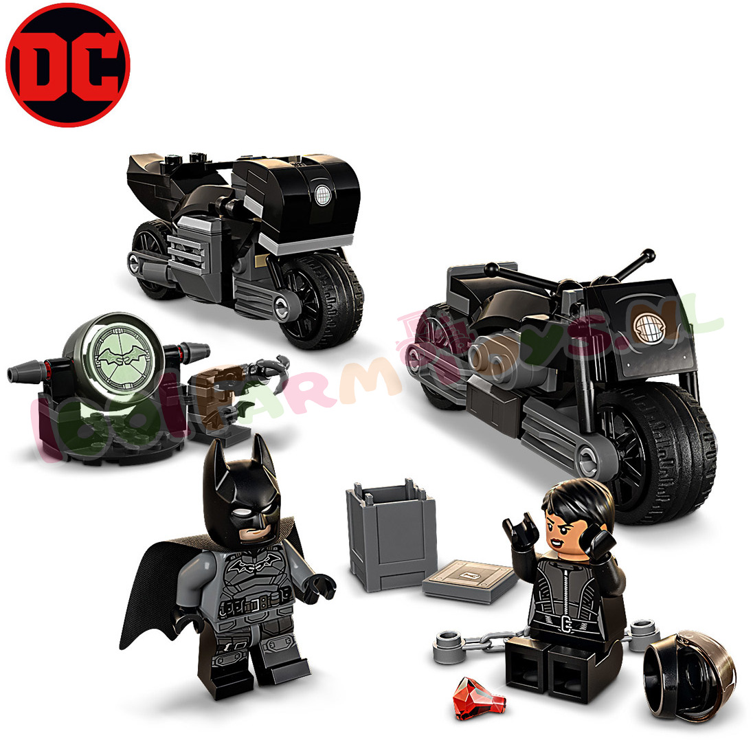 Batman & Selina Kyle Motorachtervolging 76179 - LEGO Super Heroes LEGO - 1001Farmtoys - LET OP dit product wordt niet meer