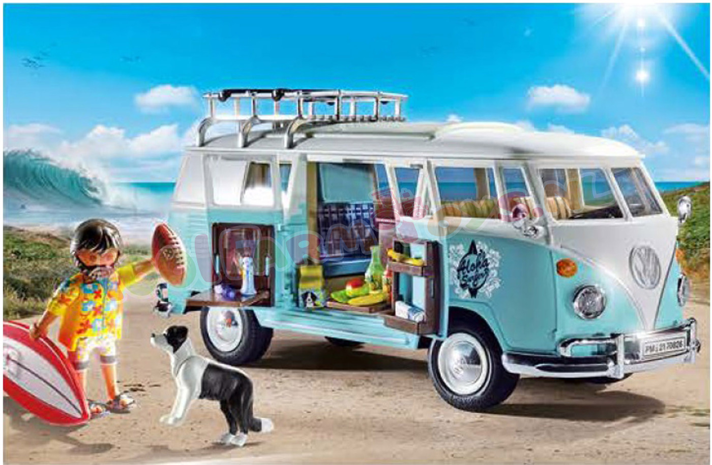 Playmobil Volkswagen T1 Camping Bus Spetial edition Multicolor