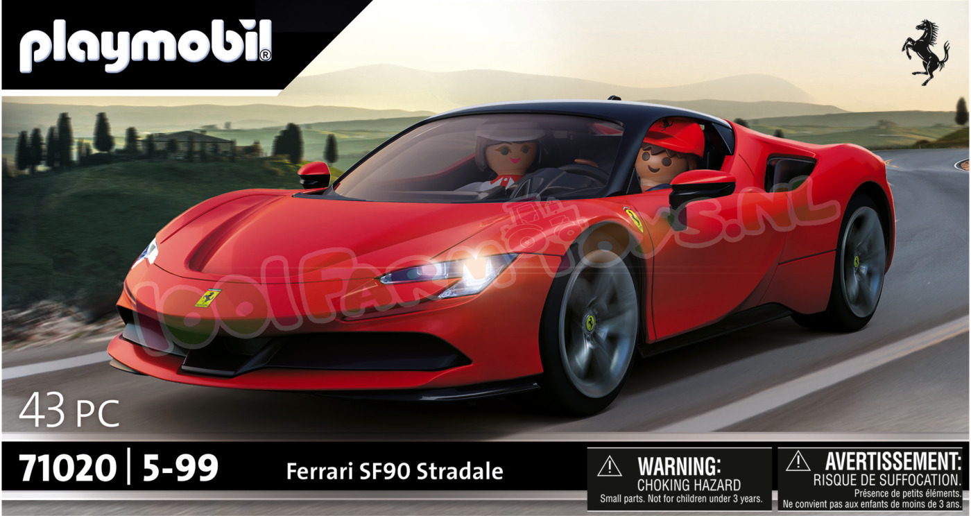 Köp Liten leksaksbil Playmobil Ferrari SF90 Stradale. Billig leverans