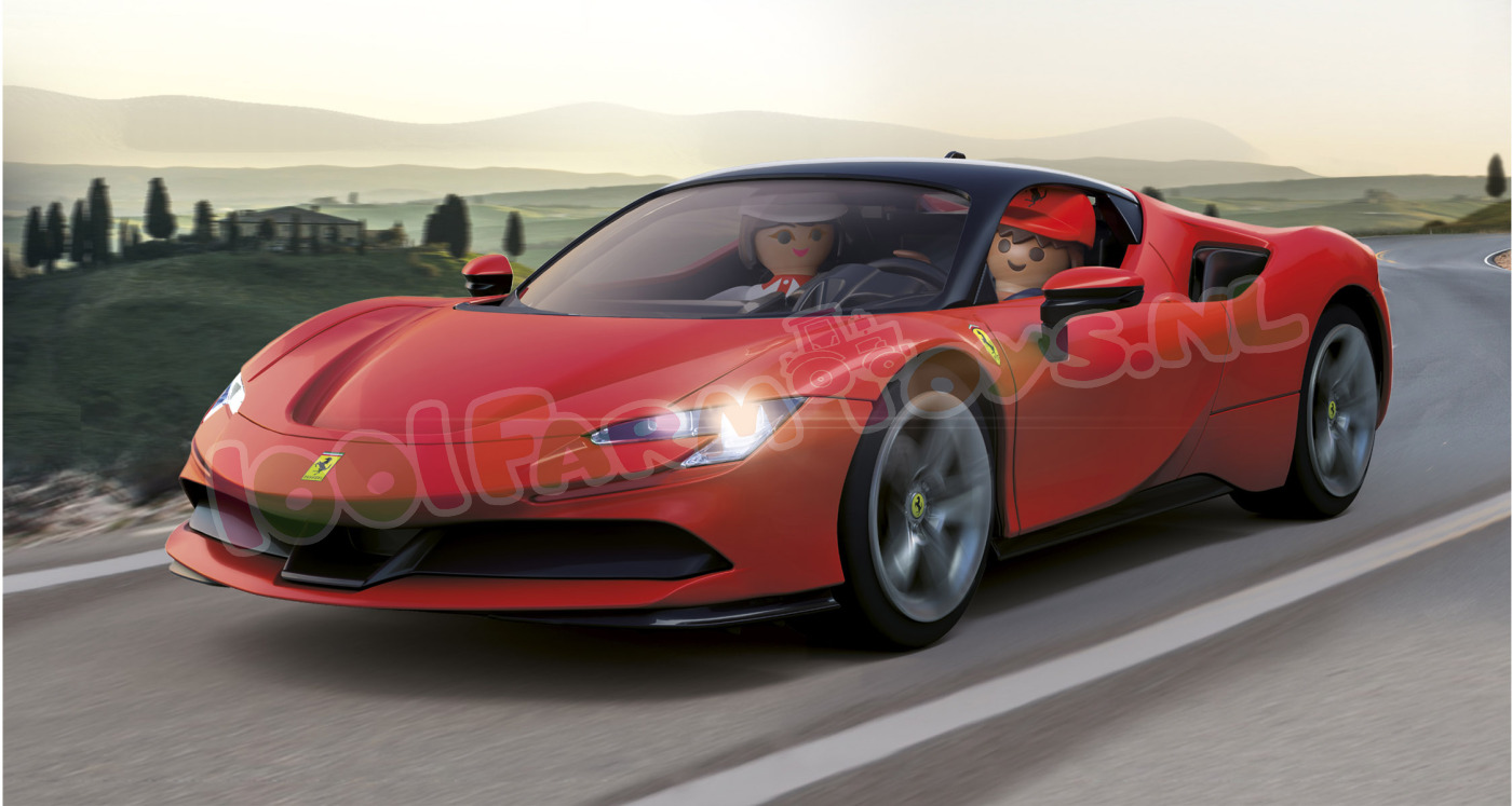 Toy Fair 2023 – Playmobil Ferrari SF90 Stradale, 308 GTS de Magnum &  Citroën 2CV –  – AudiPassion.com
