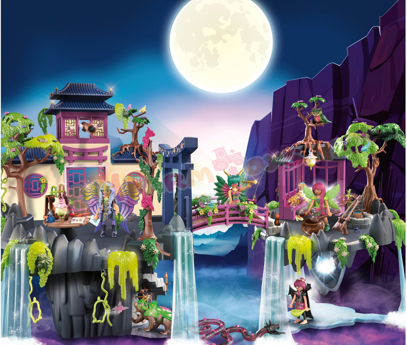 PLAYMOBIL Avonturen Van Ayuma Feeën Academie 71030 - Magische Speelset Met Lichtkristal