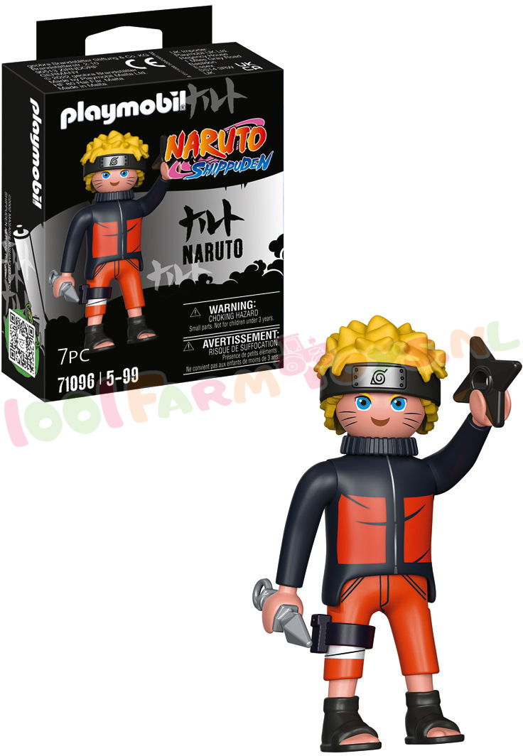PLAYMOBIL Naruto - 71096 - Playmobil Naruto - Playmobil - 1001Farmtoys  landbouwspeelgoed - Naruto geeft nooit op en zal alles doen voor zijn  vrienden