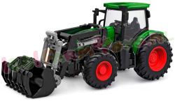 Kids Globe RC tractor 2.4GHZ met licht &