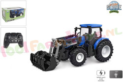 Kids Globe RC tractor 2.4GHZ met licht &