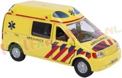 NL Ambulance Auto ca 1/32 Licht & Geluid