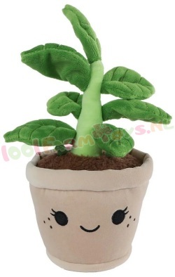 Knuffel Plant groen  24 cm