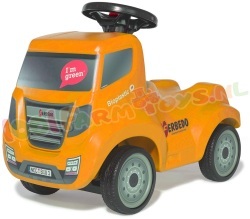 Ferbedo Bio Loopauto Vrachtwagen Oranje