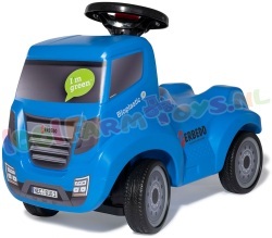 Ferbedo Bio Loopauto Vrachtwagen (Blauw)