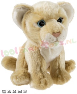 Misanimo Baby Leeuw zittend 15 cm