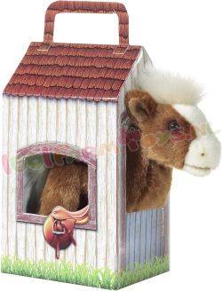 Misanimo Paard in Stal 16 cm