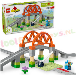 LEGO DUPLO uitbr. Treinbrug en Rails