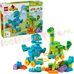 LEGO DUPLO 3in1 Dinosaurussen op Wielen