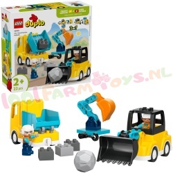 LEGO Duplo 3-in-1 Bouwvoertuigen