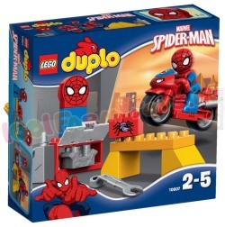 LEGO DUPLO SPIDERMAN WEBMOTOR WERKPLAATS