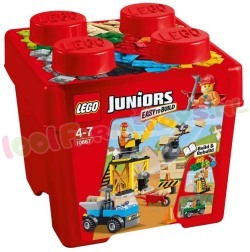 LEGO JUNIOR BOUWPLAATS. SLOOPMUUR *