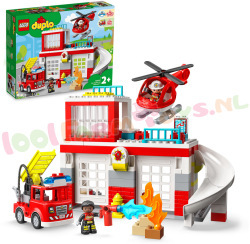 LEGO DUPLO BrandweerKazerne & Helikopter