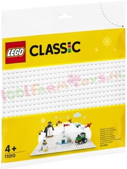 LEGO CLASSIC Witte Bouwplaat 255x255mm