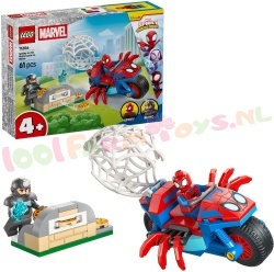 MARVEL Spidey op zijn Motor vs. Rhino