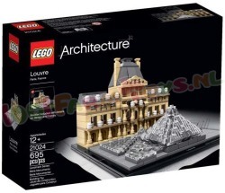 LEGO ARCHITECTURE Louvre Frankrijk