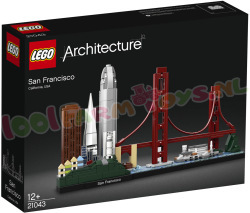 LEGO ARCHITECTURE San Francisco Amerika