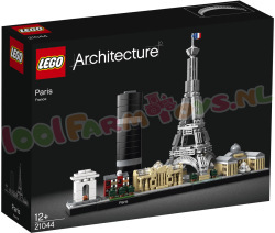 LEGO ARCHITECTURE Parijs Frankrijk