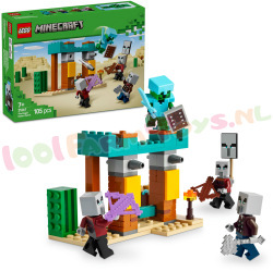 LEGO MINECRAFT De Illagers i de Woestijn