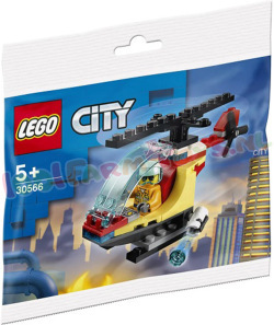 LEGO CITY Brandweerhelikopter (PolyBag)