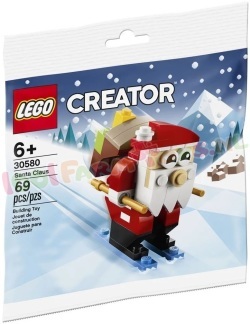 LEGO Creator KerstMan op Ski's