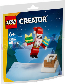 CREATOR Kerstman in de Schoorsteen