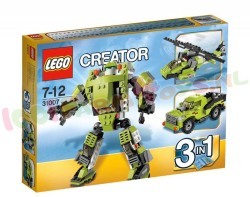 LEGO CREATOR POWER ROBOT 3in1 186 ST.